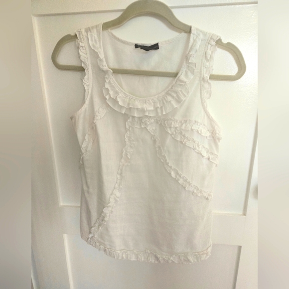 Linen Ruffled Blouse - Picture 2 of 5